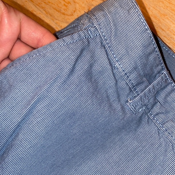 BANANA REPUBLIC Girlfriend Fit Rolled Cuff Striped Chinos - Picture 6 of 13